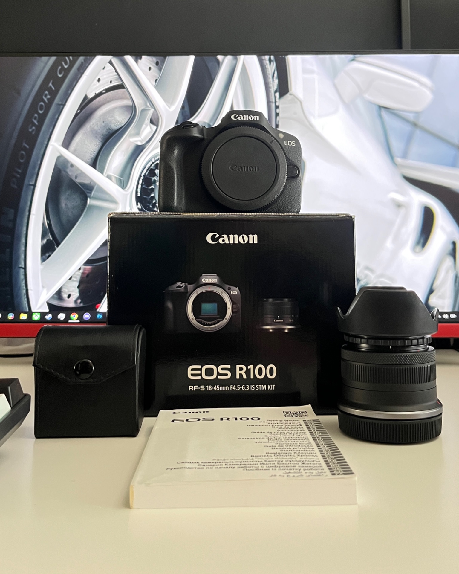 Vendo canon eos r100 con lente kit y filtros, usada y en perfecto estado!! 9